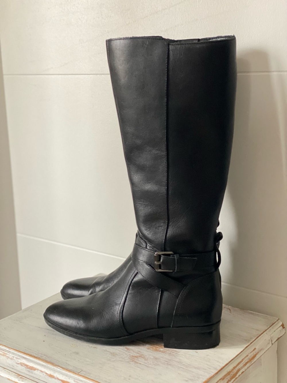 Rena Riding Boot-Black from Naturalizer - Picture 2 of 4